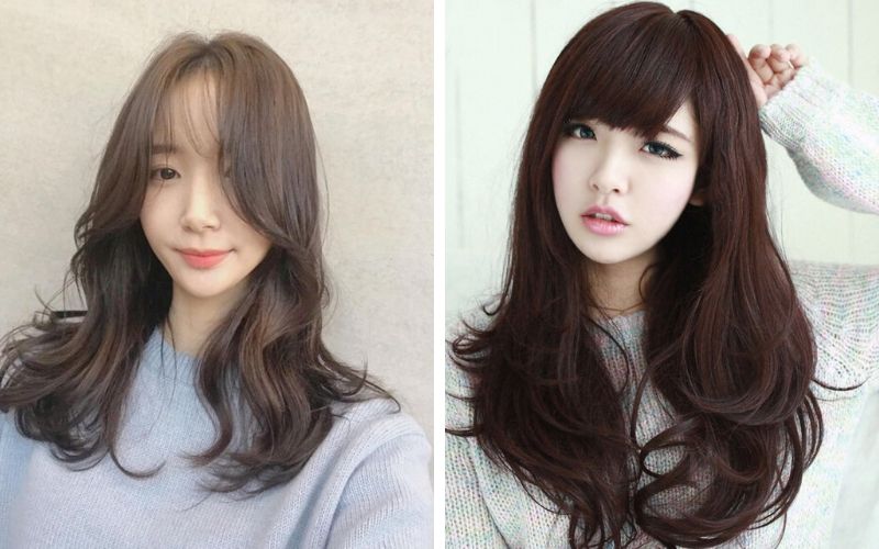 kiểu tóc đẹp nữ mặt dài