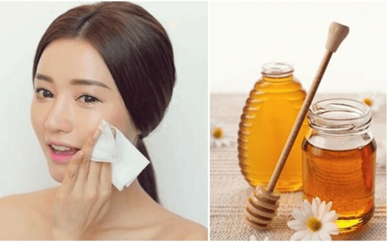 Phương pháp tẩy trang bằng mật ong
