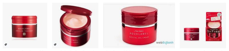 Shiseido aqualabel gel cream